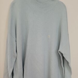 LOFT Soft Pastel Blue Knit Top